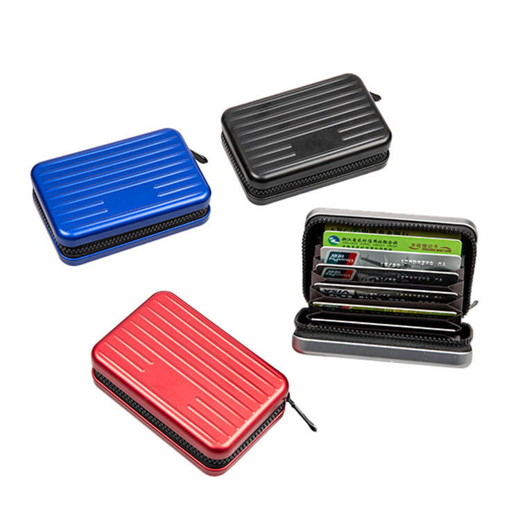 Per què triar una cartera de targetes d'alumini amb cremallera per a la seguretat i l'estil diaris?