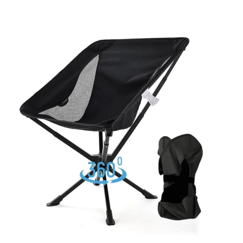Portable 360 Degree Swivel Camping Chair