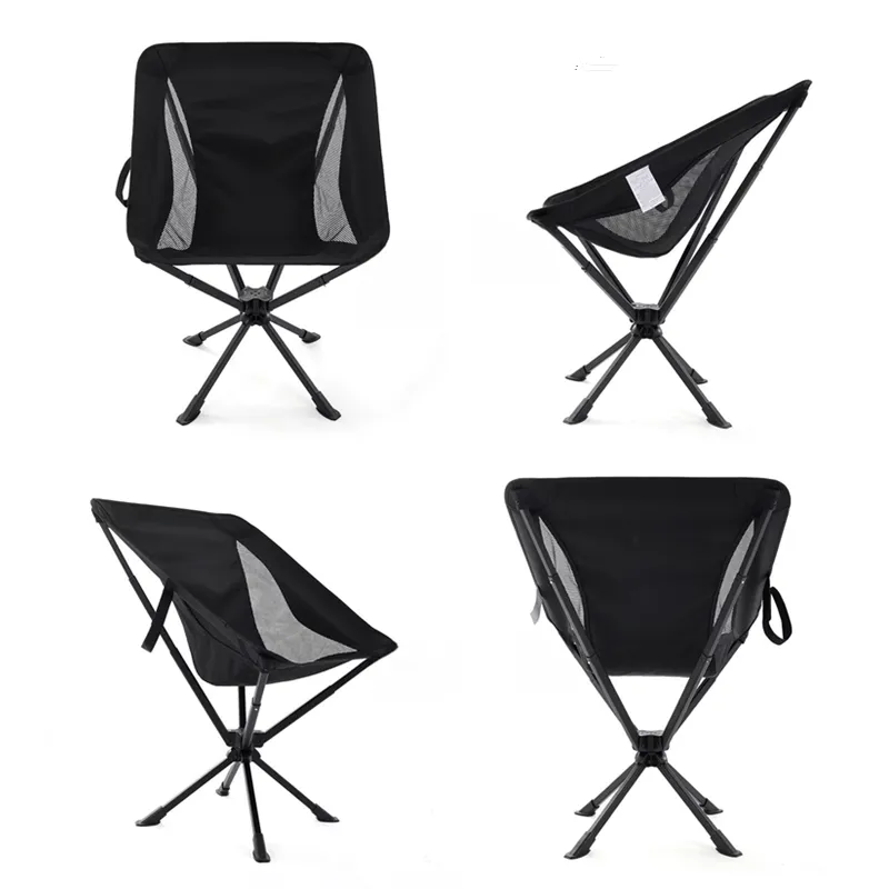 Portable 360 Degree Swivel Camping Chair